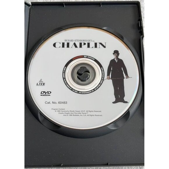Chaplin (DVD) Robert Downey Jr, Milla Jovovich, Anthony Hopkins - Picture 4 of 5
